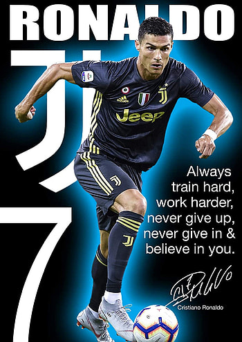 Hard work quotes by cristiano ronaldo, ronaldo motivation HD phone wallpaper