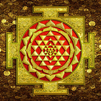 Sri Lakshmi Yantra Painting by Lila Shravani, laxmi yantra HD phone wallpaper