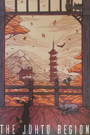 Pokemon All Regions With And Details, johto HD phone wallpaper