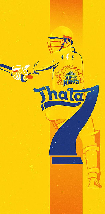 Ms Dhoni CSK Thala by LilWeedler, thala dhoni HD phone wallpaper