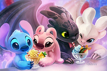 Pin on Stitch ❤, stich and angel HD wallpaper