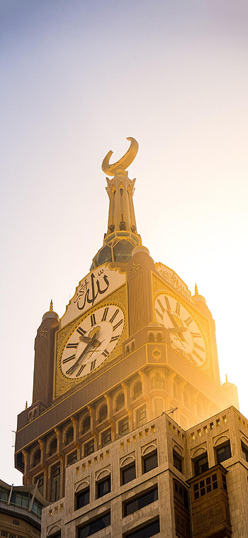 Makkah Royal Clock Tower Islamic, makkah HD phone wallpaper
