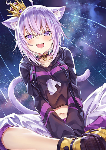 Nekomata Okayu [Hololive] HD phone wallpaper