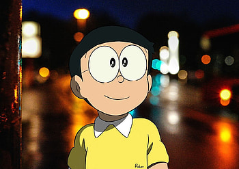 Nobita illustration on Behance, nobita pic HD wallpaper