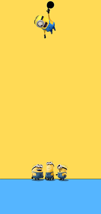 Pin on, minion black amoled HD phone wallpaper