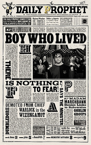 Harry Potter Daily Prophet Printable Daily prophet HD phone wallpaper