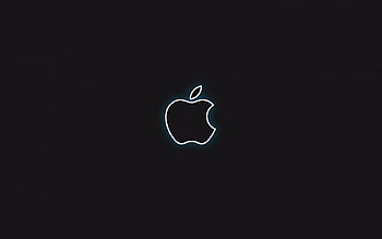 Black Apple Logo HD wallpaper