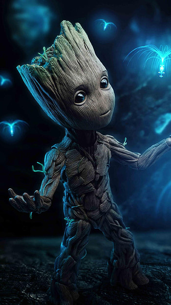Baby Groot, groot mobile HD phone wallpaper
