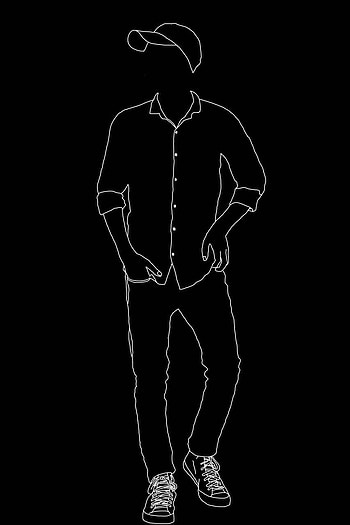 Alone boy by ashsanle, black attitude HD phone wallpaper
