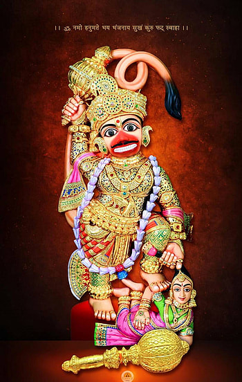 Sarangpur Hanuman by mahadevdevokdev HD phone wallpaper