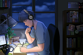 Lo Fi Boy, lofi boy HD wallpaper