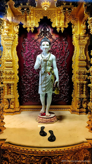 BAPS Swaminarayan Mandir Chennai Nilkanth Varni Maharaj HD phone wallpaper