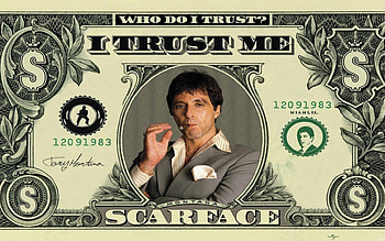 1440x900 Scarface Dollar, Scarface, Dollar, Money, Al Pacino, Al, scarface money HD wallpaper