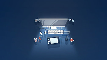 Modern Computer Minimal Artwork, , Background, Imb0eh, minimalist programmer HD wallpaper