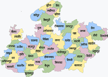 result for mp map, madhya pradesh map HD wallpaper