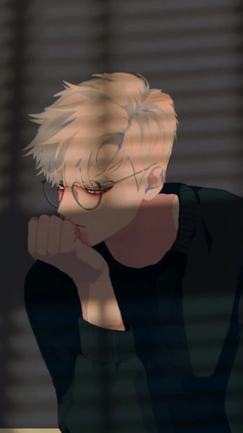 Sad Anime, sad alone cartoon boy HD phone wallpaper