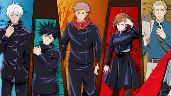 Characters from Jujutsu Kaisen Anime Ultra ID:6712 HD wallpaper