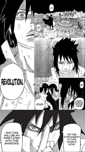 naruto manga panels HD phone wallpaper