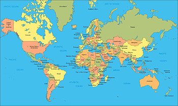 Printable World Map , PNG, in PDF, 2021 world map HD wallpaper