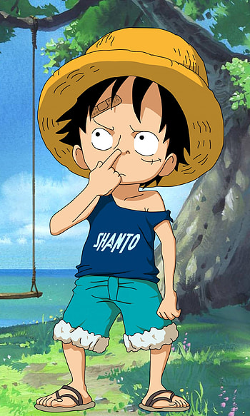 KID LUFFY Monkey D. Luffy One Piece, luffy pfp HD phone wallpaper