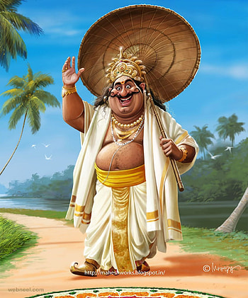25 Beautiful Onam Greeting Card Designs and Onam Wishes, onam maveli HD phone wallpaper