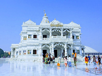 11 Prem Mandir Vrindavan. ideas HD wallpaper