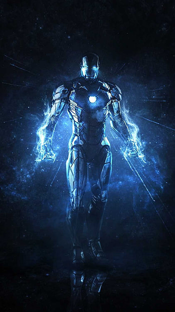 Black Iron Man , iron man black android HD phone wallpaper