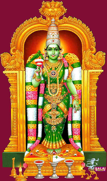 Madurai meenakshi Amman HD phone wallpaper