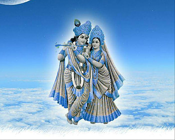 lord krishna 3d in black background HD wallpaper