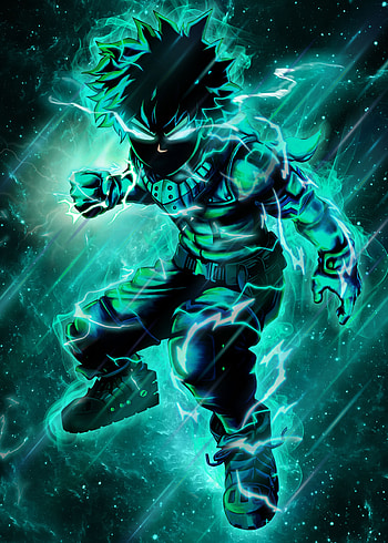 Cool Deku, deku dark HD phone wallpaper