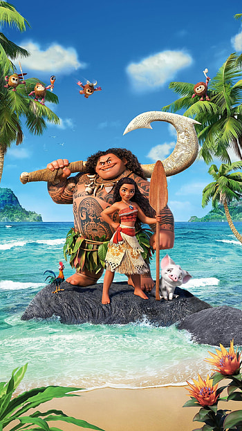 moana ocean HD phone wallpaper