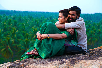 Actor Dhanush And Trisha Stills From Kodi Tamil Movie, kodi movie HD wallpaper