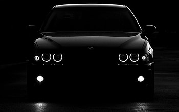 BMW E39 M5 Angel Eyes HD wallpaper