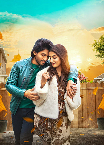 Ala Vaikunthapurramuloo Movie Allu Arjun and Pooja Hegde HD phone wallpaper