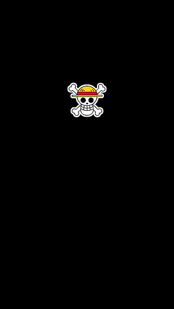 One Piece Jolly Roger, amoled one piece HD phone wallpaper