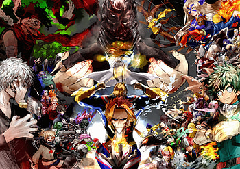 aesthetic my hero academia HD wallpaper