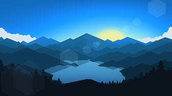 Flat 2D, dave2d HD wallpaper