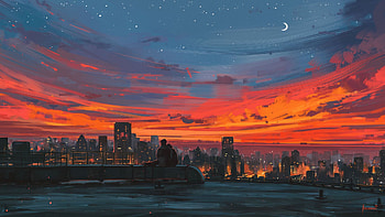 Pinterest Aesthetic For Laptop, laptop city aesthetic HD wallpaper