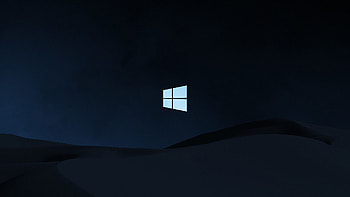 Windows 10 Logo Dark HD wallpaper
