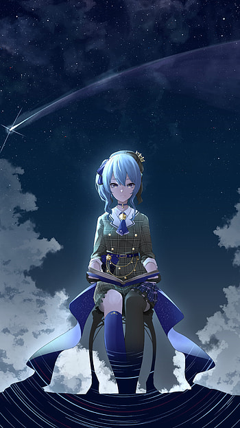 Hoshimachi Suisei [Hololive], suisei hoshimachi HD phone wallpaper