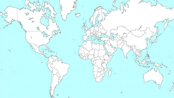 World Political Map blank world map with countries throughout 1366 X 768, outline map of world HD wallpaper