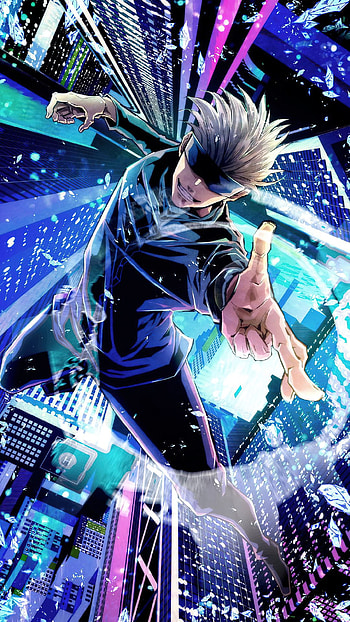 Jujutsu Kaisen Gojo : Gojo Satoru Minimalist Character Art Anime, gojo satoru android HD phone wallpaper