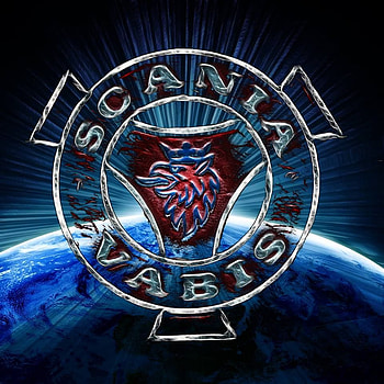2 Scania V8 Logo, scania logo HD phone wallpaper