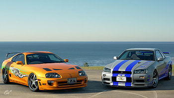 Toyota Supra Fast and Furious, paul walker supra HD wallpaper