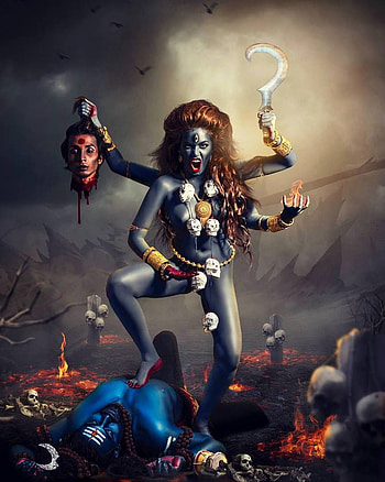 Maa kali by Gurusad, ma kali HD phone wallpaper