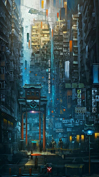 Cyberpunk for Android, cyberpunk HD phone wallpaper