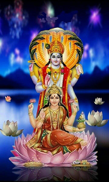 Vishnu Laxmi posted by Michelle Johnson, vishnu lakshmi HD phone wallpaper