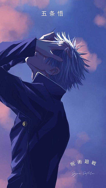 satoru gojo mobile HD phone wallpaper