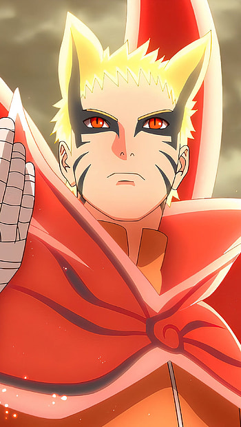 Naruto Uzumaki hand up Baryon Mode Anime Ultra ID:8737, naruto baryon mode HD phone wallpaper