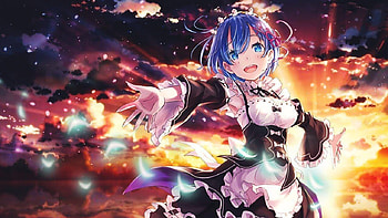 Rem, re zero HD wallpaper